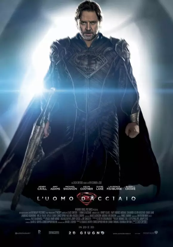 L'Uomo d'Acciaio Character Poster Jor-El Italia 01