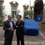 La cerimonia di consegna a palazzo cusani della nuova fiat grande punto donata dal rotary club milano net alla fondazione asilo mariuccia 07