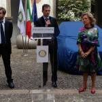 La cerimonia di consegna a palazzo cusani della nuova fiat grande punto donata dal rotary club milano net alla fondazione asilo mariuccia 20