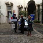 La cerimonia di consegna a palazzo cusani della nuova fiat grande punto donata dal rotary club milano net alla fondazione asilo mariuccia 48