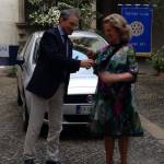 La cerimonia di consegna a palazzo cusani della nuova fiat grande punto donata dal rotary club milano net alla fondazione asilo mariuccia 59