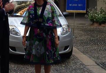 La cerimonia di consegna a palazzo cusani della nuova fiat grande punto donata dal rotary club milano net alla fondazione asilo mariuccia 64