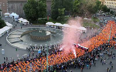 NIKE WE OWN THE NIGHT assodigitale successo milano corsa running