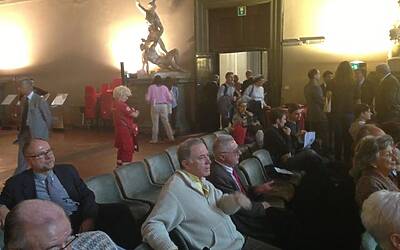 REPIDEE13 LE FOTO ESCLUSIVE ED IN ANTEPRIMA DELLA REPUBBLICA DELLE IDEE A FIRENZE FARE RETE CON MARCO PATUANO E RICCARDO LUNA SALA DEI 500 CINQUECENTO PALAZZO VECCHIO DELLA SIGNORIA 13