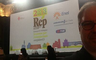 REPIDEE13 LE FOTO ESCLUSIVE ED IN ANTEPRIMA DELLA REPUBBLICA DELLE IDEE A FIRENZE FARE RETE CON MARCO PATUANO E RICCARDO LUNA SALA DEI 500 CINQUECENTO PALAZZO VECCHIO DELLA SIGNORIA 16