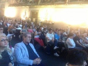 REPIDEE13 LE FOTO ESCLUSIVE ED IN ANTEPRIMA DELLA REPUBBLICA DELLE IDEE A FIRENZE FARE RETE CON MARCO PATUANO E RICCARDO LUNA SALA DEI 500 CINQUECENTO PALAZZO VECCHIO DELLA SIGNORIA 48