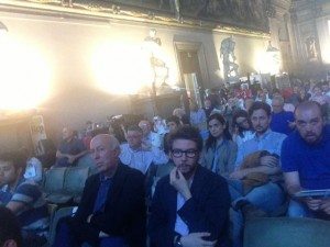 REPIDEE13 LE FOTO ESCLUSIVE ED IN ANTEPRIMA DELLA REPUBBLICA DELLE IDEE A FIRENZE FARE RETE CON MARCO PATUANO E RICCARDO LUNA SALA DEI 500 CINQUECENTO PALAZZO VECCHIO DELLA SIGNORIA 49