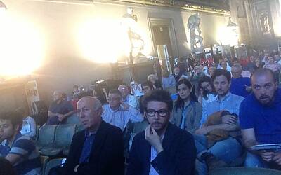 REPIDEE13 LE FOTO ESCLUSIVE ED IN ANTEPRIMA DELLA REPUBBLICA DELLE IDEE A FIRENZE FARE RETE CON MARCO PATUANO E RICCARDO LUNA SALA DEI 500 CINQUECENTO PALAZZO VECCHIO DELLA SIGNORIA 49