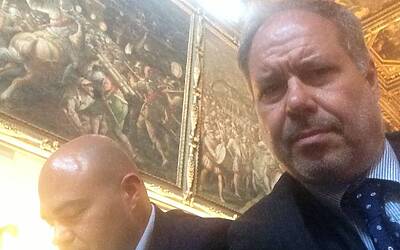 REPIDEE13 LE FOTO ESCLUSIVE ED IN ANTEPRIMA DELLA REPUBBLICA DELLE IDEE A FIRENZE FARE RETE CON MARCO PATUANO E RICCARDO LUNA SALA DEI 500 CINQUECENTO PALAZZO VECCHIO DELLA SIGNORIA 54