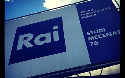 SERATA DI GALA RAI TV CON PRESENTAZIONE DEI PALINSESTI AUTUNNALI E DEI NUOVI PROGRAMMI TELEVISIVI NEGLI STUDI TELEVISIVI DI MILANO 002