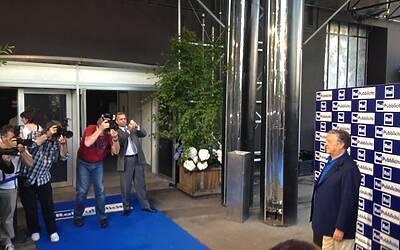 SERATA DI GALA RAI TV CON PRESENTAZIONE DEI PALINSESTI AUTUNNALI E DEI NUOVI PROGRAMMI TELEVISIVI NEGLI STUDI TELEVISIVI DI MILANO 039