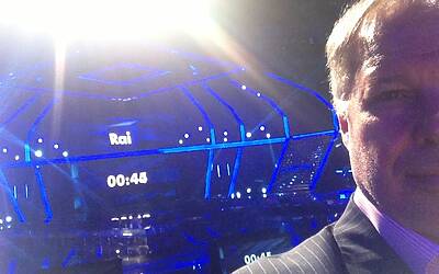 SERATA DI GALA RAI TV CON PRESENTAZIONE DEI PALINSESTI AUTUNNALI E DEI NUOVI PROGRAMMI TELEVISIVI NEGLI STUDI TELEVISIVI DI MILANO 052