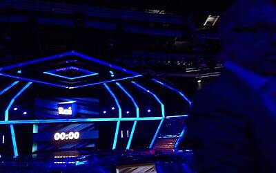 SERATA DI GALA RAI TV CON PRESENTAZIONE DEI PALINSESTI AUTUNNALI E DEI NUOVI PROGRAMMI TELEVISIVI NEGLI STUDI TELEVISIVI DI MILANO 057