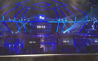 SERATA DI GALA RAI TV CON PRESENTAZIONE DEI PALINSESTI AUTUNNALI E DEI NUOVI PROGRAMMI TELEVISIVI NEGLI STUDI TELEVISIVI DI MILANO 062