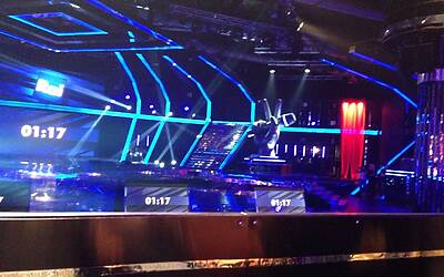 SERATA DI GALA RAI TV CON PRESENTAZIONE DEI PALINSESTI AUTUNNALI E DEI NUOVI PROGRAMMI TELEVISIVI NEGLI STUDI TELEVISIVI DI MILANO 064