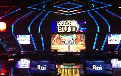 SERATA DI GALA RAI TV CON PRESENTAZIONE DEI PALINSESTI AUTUNNALI E DEI NUOVI PROGRAMMI TELEVISIVI NEGLI STUDI TELEVISIVI DI MILANO 073