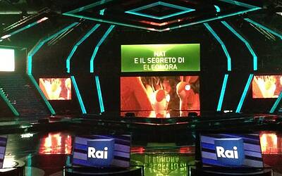 SERATA DI GALA RAI TV CON PRESENTAZIONE DEI PALINSESTI AUTUNNALI E DEI NUOVI PROGRAMMI TELEVISIVI NEGLI STUDI TELEVISIVI DI MILANO 079
