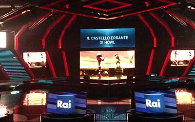 SERATA DI GALA RAI TV CON PRESENTAZIONE DEI PALINSESTI AUTUNNALI E DEI NUOVI PROGRAMMI TELEVISIVI NEGLI STUDI TELEVISIVI DI MILANO 093