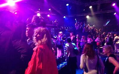 SERATA DI GALA RAI TV CON PRESENTAZIONE DEI PALINSESTI AUTUNNALI E DEI NUOVI PROGRAMMI TELEVISIVI NEGLI STUDI TELEVISIVI DI MILANO 122