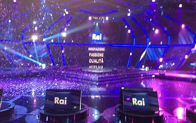 SERATA DI GALA RAI TV CON PRESENTAZIONE DEI PALINSESTI AUTUNNALI E DEI NUOVI PROGRAMMI TELEVISIVI NEGLI STUDI TELEVISIVI DI MILANO 127