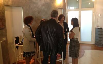 SURFACE PRO TABLET MICROSOFT PRESENTAZIONE E LANCIO ITALIANO INTERVISTA A CLAUDIA BONATTI DIRETTORE EVENTO A MILANO 09