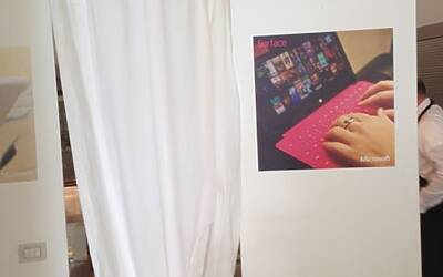 SURFACE PRO TABLET MICROSOFT PRESENTAZIONE E LANCIO ITALIANO INTERVISTA A CLAUDIA BONATTI DIRETTORE EVENTO A MILANO 16