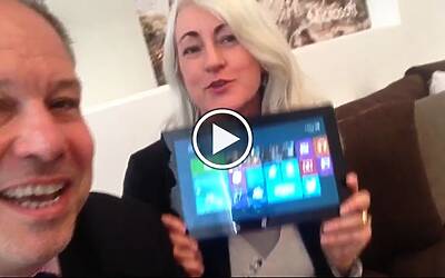 SURFACE PRO TABLET MICROSOFT PRESENTAZIONE E LANCIO ITALIANO INTERVISTA A CLAUDIA BONATTI DIRETTORE EVENTO A MILANO 24