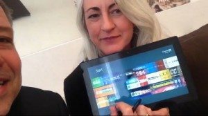 SURFACE PRO TABLET MICROSOFT PRESENTAZIONE E LANCIO ITALIANO INTERVISTA A CLAUDIA BONATTI DIRETTORE EVENTO A MILANO 26