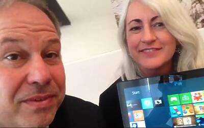 SURFACE PRO TABLET MICROSOFT PRESENTAZIONE E LANCIO ITALIANO INTERVISTA A CLAUDIA BONATTI DIRETTORE EVENTO A MILANO 27