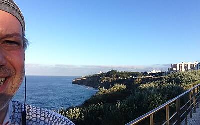 TRAIL RUNNING IN CASCAIS NEAR LISBOA Lisbona ATLANTIC OCEAN SEA INTERNATIONAL PRESENTATION OF NEW CITROEN C4 PICASSO RUN CORSA TEST WITH BROOKS PURE NIKE FUEL BAND XBIONIC SOCKS XBS PERFORMANCE SALOMON EXO 30