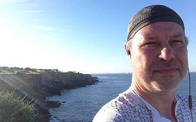 TRAIL RUNNING IN CASCAIS NEAR LISBOA Lisbona ATLANTIC OCEAN SEA INTERNATIONAL PRESENTATION OF NEW CITROEN C4 PICASSO RUN CORSA TEST WITH BROOKS PURE NIKE FUEL BAND XBIONIC SOCKS XBS PERFORMANCE SALOMON EXO 54