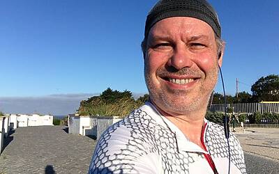 TRAIL RUNNING IN CASCAIS NEAR LISBOA Lisbona ATLANTIC OCEAN SEA INTERNATIONAL PRESENTATION OF NEW CITROEN C4 PICASSO RUN CORSA TEST WITH BROOKS PURE NIKE FUEL BAND XBIONIC SOCKS XBS PERFORMANCE SALOMON EXO 57