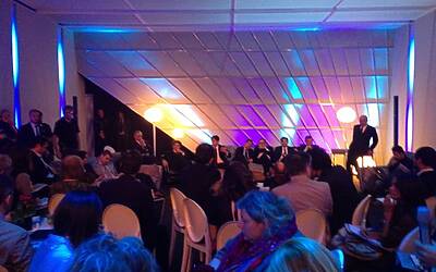 ANNUNCI E NOVITA MEDIASET PRESENTAZIONE PALINSESTI AUTUNNO 2013 INTERVISTA CON PIERSILVIO BERLUSCONI E PIERO CHIAMBRETTI CENA PREPARATA DA DAVIDE OLDANI NUOVA PROGRAMMAZIONE TV CANALE 5 ITALIA 1 RETE 4 35