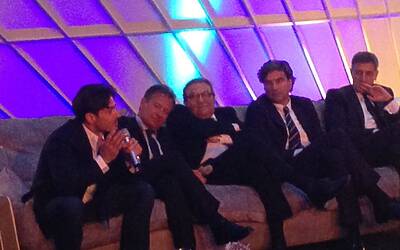 ANNUNCI E NOVITA MEDIASET PRESENTAZIONE PALINSESTI AUTUNNO 2013 INTERVISTA CON PIERSILVIO BERLUSCONI E PIERO CHIAMBRETTI CENA PREPARATA DA DAVIDE OLDANI NUOVA PROGRAMMAZIONE TV CANALE 5 ITALIA 1 RETE 4 42