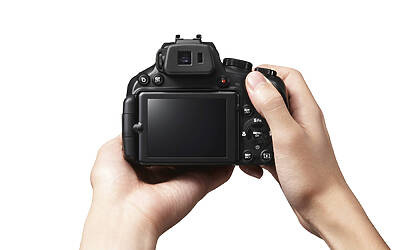 HS50EXR Black Back Hand