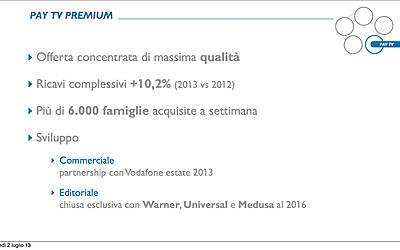 MEDIASET PRESENTAZIONE PALINSESTI AUTUNNALI 2013 PRESENTAZIONE MARCO PAOLINI DIRETTORE MARKETING STRATEGICO 0007
