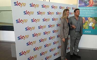 SKYTV PRESENTA LE NOVITA DEL PALINSEST SKISPORT SKYUNO E SKYTG24 HD ANDREA ZAPPIA CEO SKYTV SARAH VARETTo ANDREA CASTELLITTO 03