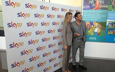 SKYTV PRESENTA LE NOVITA DEL PALINSEST SKISPORT SKYUNO E SKYTG24 HD ANDREA ZAPPIA CEO SKYTV SARAH VARETTo ANDREA CASTELLITTO 06