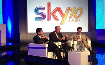 SKYTV PRESENTA LE NOVITA DEL PALINSEST SKISPORT SKYUNO E SKYTG24 HD ANDREA ZAPPIA CEO SKYTV SARAH VARETTo ANDREA CASTELLITTO 21