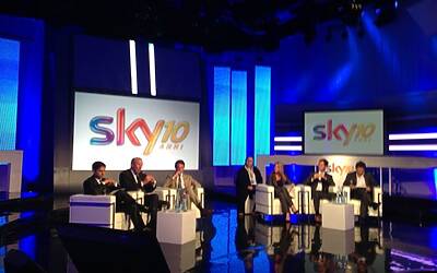 SKYTV PRESENTA LE NOVITA DEL PALINSEST SKISPORT SKYUNO E SKYTG24 HD ANDREA ZAPPIA CEO SKYTV SARAH VARETTo ANDREA CASTELLITTO 26