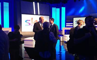 SKYTV PRESENTA LE NOVITA DEL PALINSEST SKISPORT SKYUNO E SKYTG24 HD ANDREA ZAPPIA CEO SKYTV SARAH VARETTo ANDREA CASTELLITTO 29