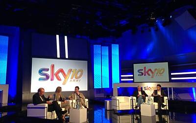 SKYTV PRESENTA LE NOVITA DEL PALINSEST SKISPORT SKYUNO E SKYTG24 HD ANDREA ZAPPIA CEO SKYTV SARAH VARETTo ANDREA CASTELLITTO 32