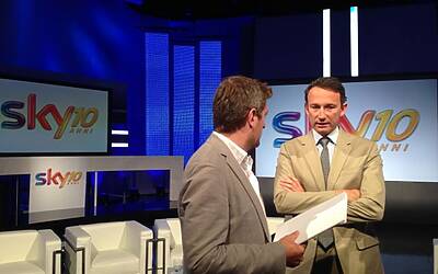 SKYTV PRESENTA LE NOVITA DEL PALINSEST SKISPORT SKYUNO E SKYTG24 HD ANDREA ZAPPIA CEO SKYTV SARAH VARETTo ANDREA CASTELLITTO 33