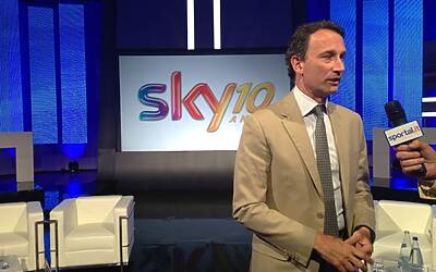 SKYTV PRESENTA LE NOVITA DEL PALINSEST SKISPORT SKYUNO E SKYTG24 HD ANDREA ZAPPIA CEO SKYTV SARAH VARETTo ANDREA CASTELLITTO 37