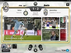 Il second screen del calcio italiano arriva Juventus Live la Social Tv realizzata da Tok-tvq