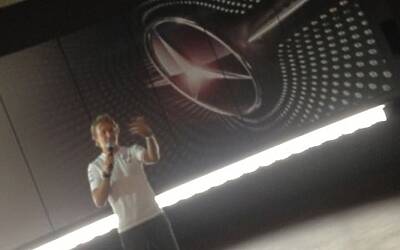 Nico Rosberg del Team F1 mercedes Benz petronas ci parla del rapporto tra uomo e tecnologia 08