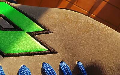 la microfibra ha tenuto un po di terra nelle Lotto Solista