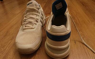 la punta con ladituff ed il tallone con ladiprene per le adidas barricade 8