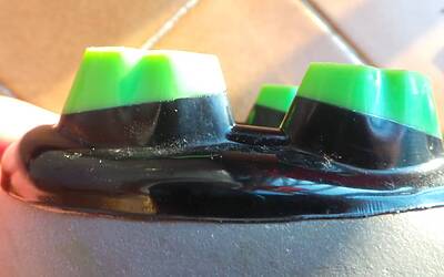 la suola in TPU delle Lotto Solista si pulisce facilemente in quasi tutti i punti