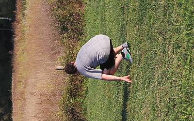 non ero stanco... volevo solo far vedere i tacchetti posteriori della lotto solista